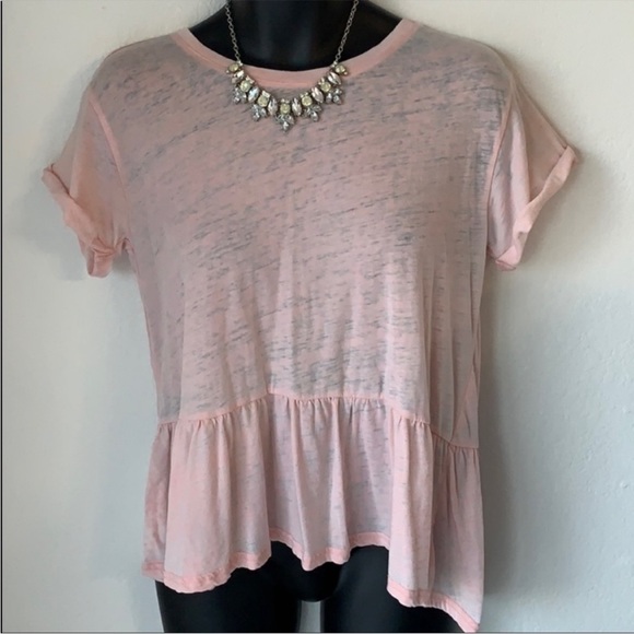 Make + Model Peplum‎ Top - Picture 1 of 5